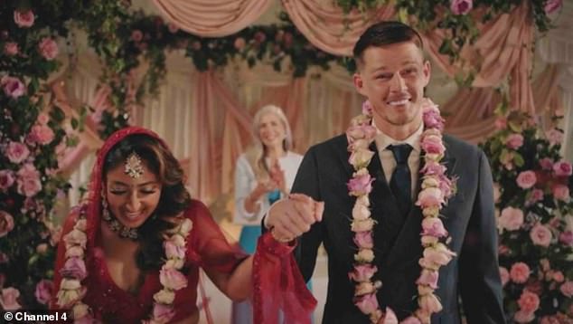 Steven Springett was matched with Nelly Patel, and the pair married after meeting for the first time at the altar