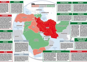 Who hates who in the Middle East: As a former British Nato commander warns we are on the brink of World War III - the definitive guide to who is backing Trump... and who is on the side of the Mullahs