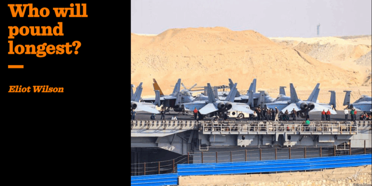 Who will pound longest? | Eliot Wilson