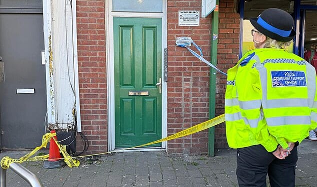 Ambulance crews were called to a property in Sussex Place in St Pauls, Bristol, at 8.40pm on Friday night, where the victim was found dead