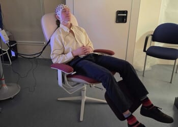 Would YOU pay £9,000 to enter an 'altered state of mind'? I sat on a futuristic chair that dissociates your brain from your body - here's why it's worth every penny