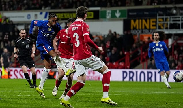 Joao Pedro scored in extra time to make it 4-2 and finish off the faint Wrexham hopes