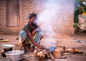 Under just one UK climate aid project, British taxpayers are spending £99million on encouraging African families to cook with electricity rather than firewood