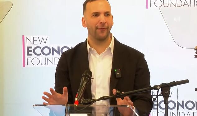 Zack Polanski has been nicknamed 'the boob whisperer' by online wags over a 2013 interview when, while working as a Harley Street hypnotherapist, he claimed he could help women increase the size of their bust