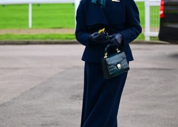 Zara Tindall made a stylish appearance on the opening day of the Cheltenham Festival