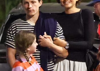 Zendaya and Tom Holland tend to avoid the spotlight anywhere in public, so it was a rare sight to see them step out for dinner in Los Angeles on Friday night