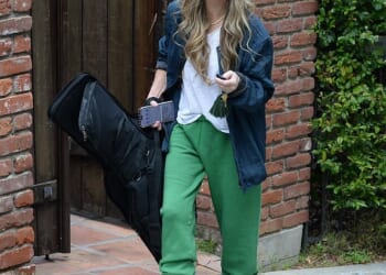 Eric Dane's widow Rebecca Gayheart, 54, was seen moving the late star's belongings from the Los Angeles home that Johnny Depp had let him live in amid his ALS battle on Wednesday