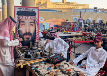 ‘There is no war here’: In Saudi Arabia, life calmly goes on