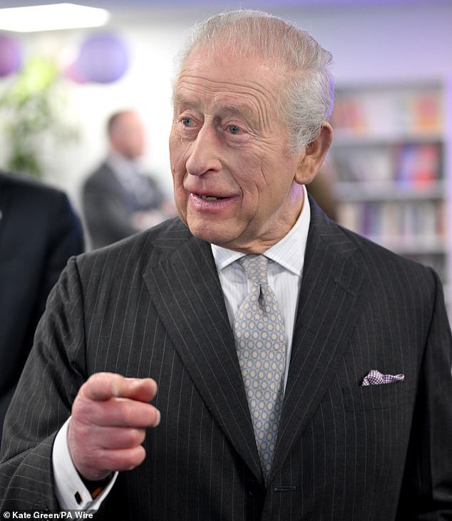 Charles, pictured in March, is still fond of his nieces despite the astonishing downfall of their father in recent years and will permit them to attend royal events