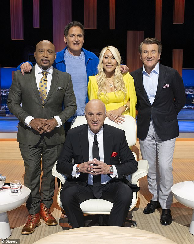 Lori is best known for her role as a 'shark' investor on Shark Tank. She's pictured here with fellow sharks Daymond John, Mark Cuban, Kevin O'Leary and Robert Herjavec