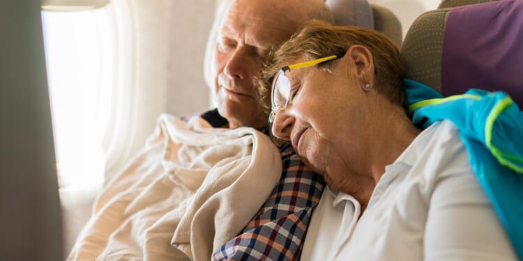 Elderly people should be SEPARATED on flights after scientists reveal older passengers 'pose challenges' in emergency