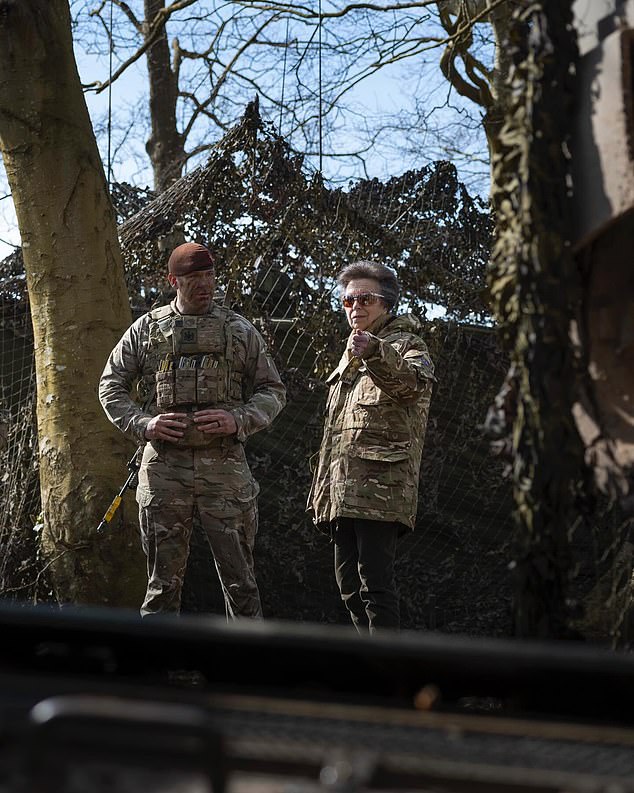 The Princess Royal has built up a strong association with the KRH for over 50 years, having first become Colonel-in-Chief when the regiment was initially created in 1969