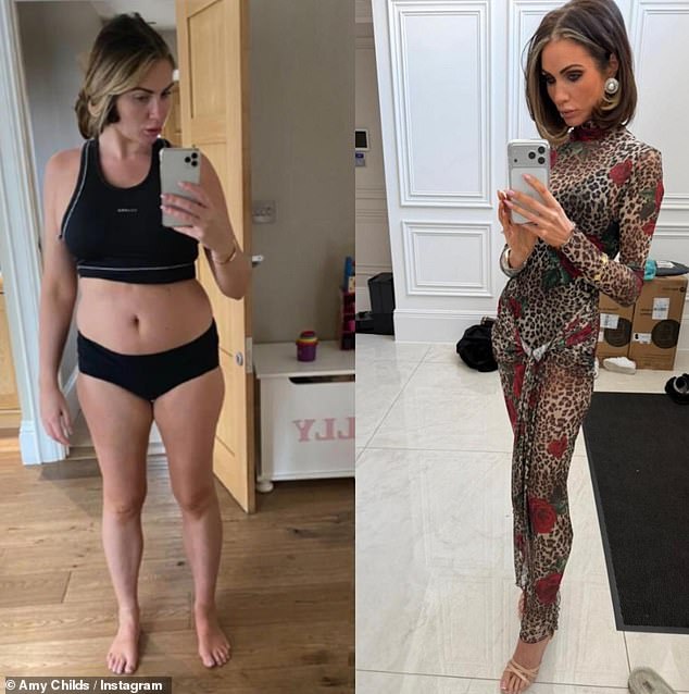 The Only Way Is Essex star recently explained how battling stress made her lose 'a little more weight than I wanted' as she embarked on a fitness mission