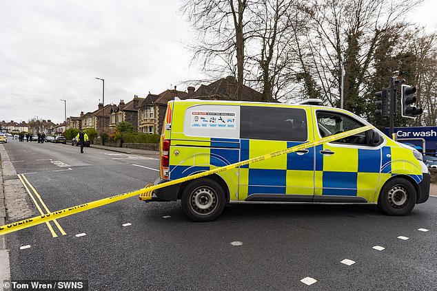 Three nearby schools have been put on lockdown with pupils not allowed to leave the sites