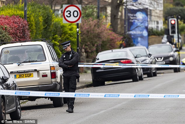 Police have said they knew the incident would be 'incredibly concerning' for local residents