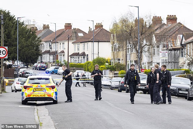 Avon and Somerset Police said officers were called at 1.47pm to a report that a gun had been fired at a car in Speedwell Road in the Bristol district of Speedwell