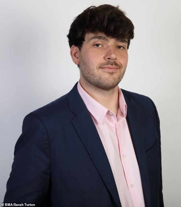 Dr Jack Fletcher (pictured), chairman of the BMA’s resident doctors’ committee, accepted it was the government’s ‘prerogative’ to withdraw the jobs but warned it could backfire if patients suffer