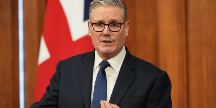 Keir Starmer has used war in Iran as an excuse to rejoin the EU by the back door