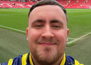 Luke Littler reveals Man Utd link up as darts sensation posts 12-word message at Old Trafford