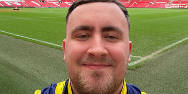 Luke Littler reveals Man Utd link up as darts sensation posts 12-word message at Old Trafford