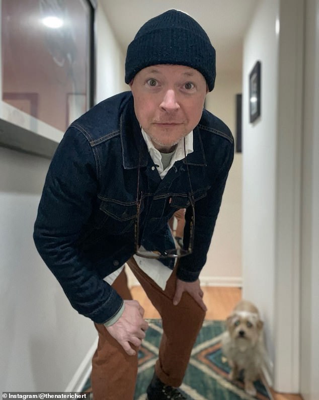 But now, decades on from the show, Richert, 47, certainly looks very different