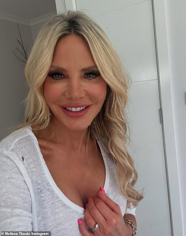 The Real Housewives of Sydney star Melissa Tkautz revealed she had an on-and-off relationship with Simon in 1991 (pictured in 2025)