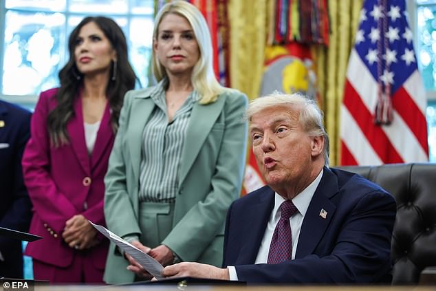 Those close to the president said that Bondi has made Jeffrey Epstein 'a political liability' for Trump, even among his fervent MAGA base