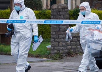 Three people arrested after schools plunged into lockdown during manhunt for gunman following shooting