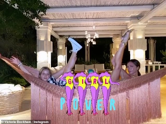 Back in 2020, she shared a snap of her teaching daughter Harper, 14, how to do it, which was taken by none other than Nicola herself, before relations between her and Brooklyn and Victoria and David went sour