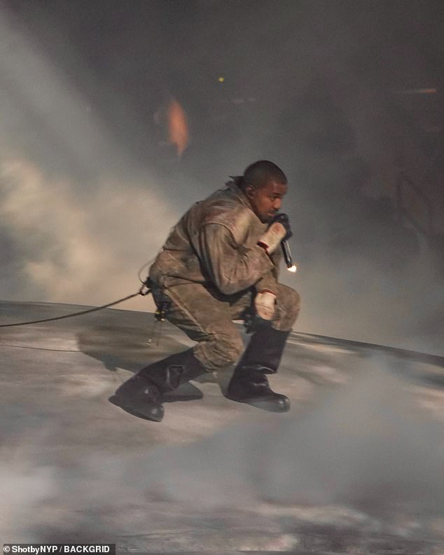 The two hour show saw Ye perform a selection of songs from his new album Bully, as well as some of his classics including Can't Tell Me Nothing and Mercy