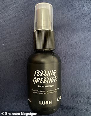Pictured: Lush Feeling Greener Primer
