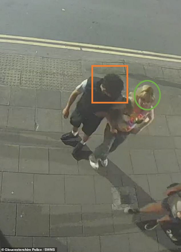 He then grabbed her tightly before dragging her back to a property in Gloucestershire and sexually assaulting her