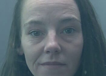 Moment greedy shoplifter is caught swiping THREE HUNDRED Creme Eggs & crates of booze in brazen garden centre raid