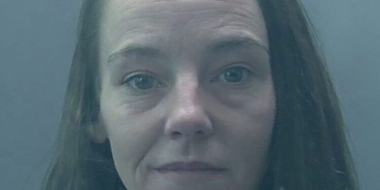 Moment greedy shoplifter is caught swiping THREE HUNDRED Creme Eggs & crates of booze in brazen garden centre raid