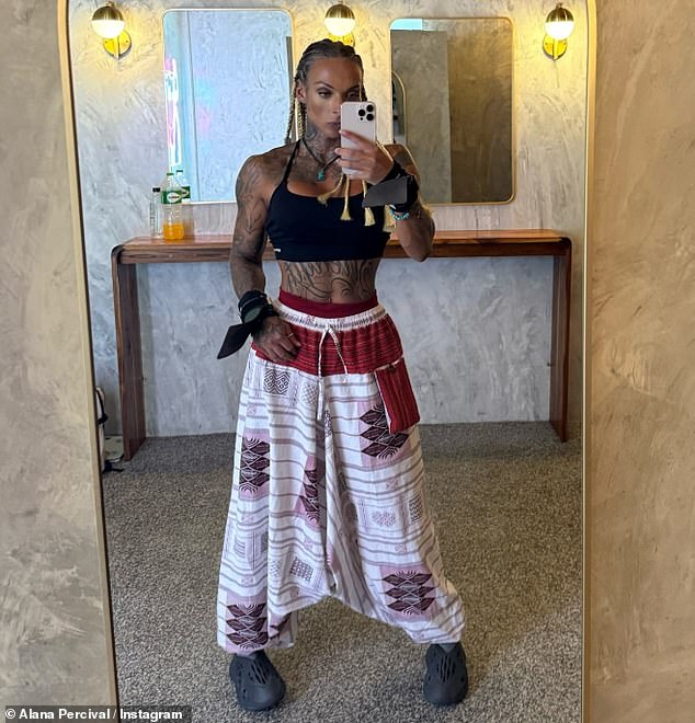 Since the high-profile relationship has come to light Lee's ex Alana Percival has been letting the world know her feelings on the matter with a series of barbs at him