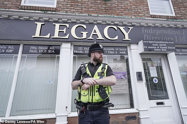 Humberside Police launched an investigation into Legacy Independent Funeral Directors across three premises in Hull and East Yorkshire in March last year