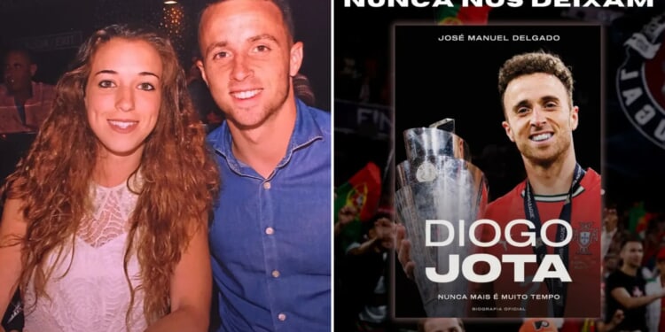 Diogo Jota’s widow reveals heartbreaking final text she sent to Liverpool star moments before fatal crash