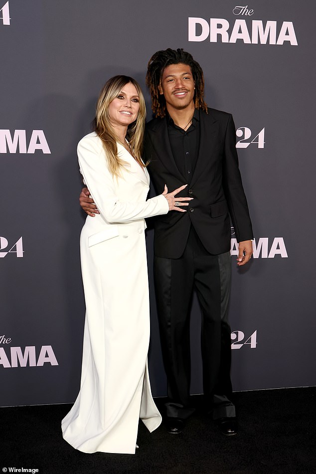 She shares Henry with ex-husband Seal, 63, along with son Johan, 19, and daughter Lou, 16