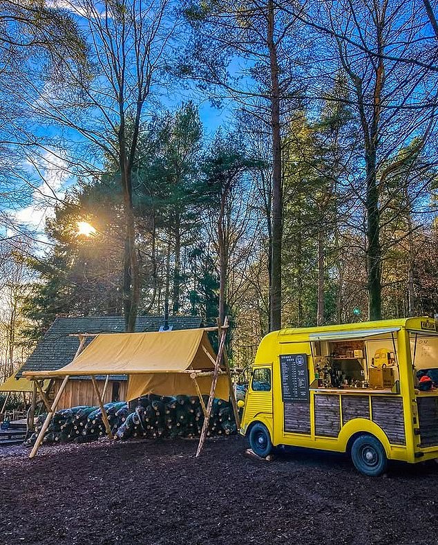 At a cafe area inside Wilderness Wood, a number of parents recently clashed with staff over their favourable view on migrants