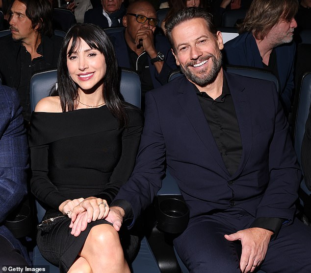 Gruffudd with his wife, Bianca Wallace. The actor claims Evans has undertaken a ¿relentless five-year campaign of harassment and abuse¿ against the couple, which Evans denies