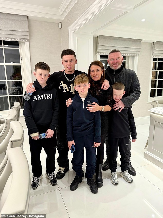 Caterers will keep the party running smoothly, with insiders saying no expense has been spared for Coleen, who will also celebrate with her sons Kai, 16, Klay, 12, Kit, 10, and Cass, eight