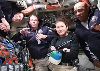 Artemis II space crew reveal 'tense' moments rocket shot off towards moon as captain sends inspirational message home