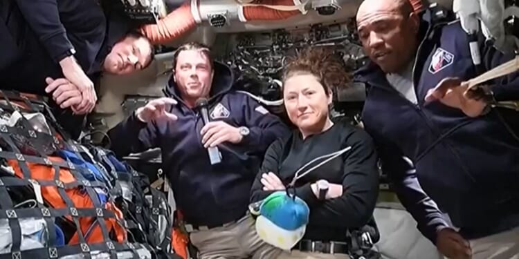 Artemis II space crew reveal 'tense' moments rocket shot off towards moon as captain sends inspirational message home