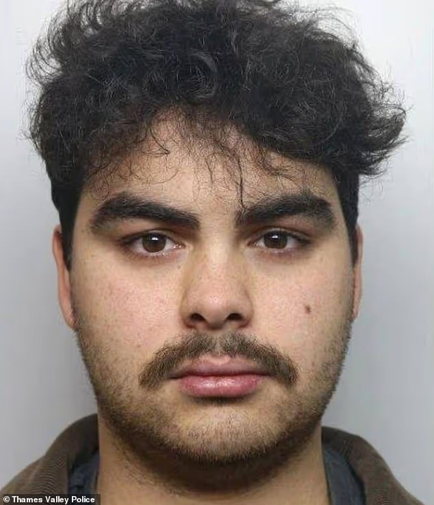 Kyran Smith (pictured) was jailed for seven and a half years in February over the 2022 attack in Maidenhead