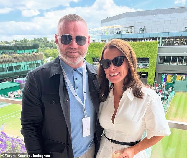 Others were more recent snaps of them at Wimbledon and an Oasis gig