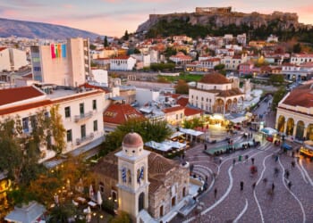 The Greek city that's better in spring with funiculars, sunset rooftops and wine tastings