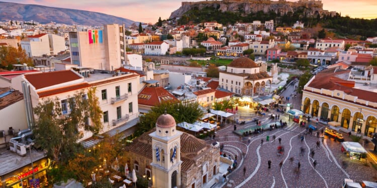 The Greek city that's better in spring with funiculars, sunset rooftops and wine tastings