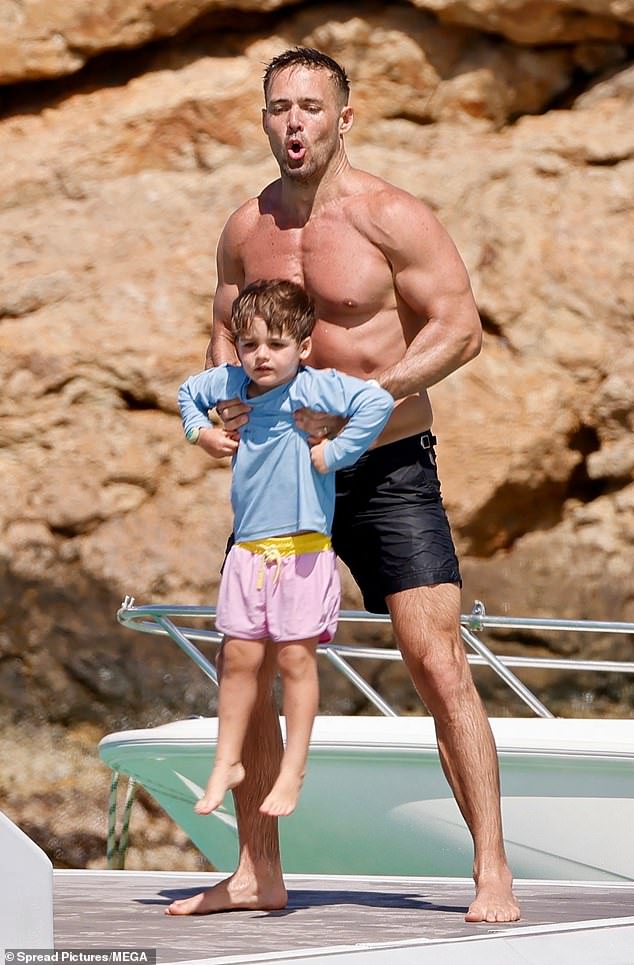 She recalled: 'When he left our podcast, everyone was like, "What's going on?"' Vogue also admitted to worrying about their children hearing the 'baseless and cruel' gossip at school.