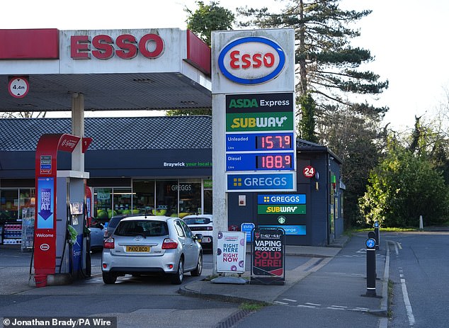 The latest average price of a litre of diesel at UK forecourts is 185.2p, up 30 per cent since the Iran war started on February 28, according to the RAC
