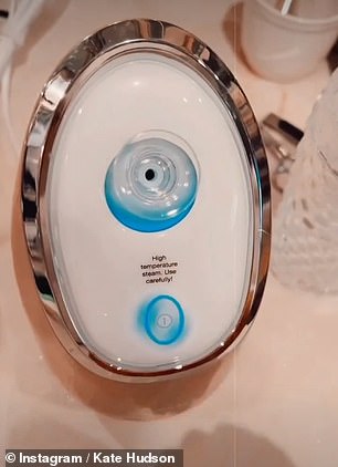 She uses a special machine